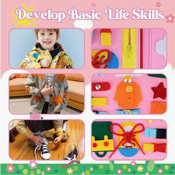 Montessori Toddler Learning Board