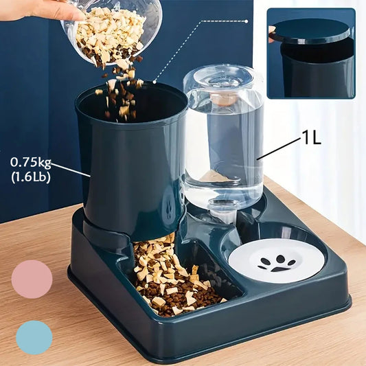 Automatischer Katzen-Futterspender Set