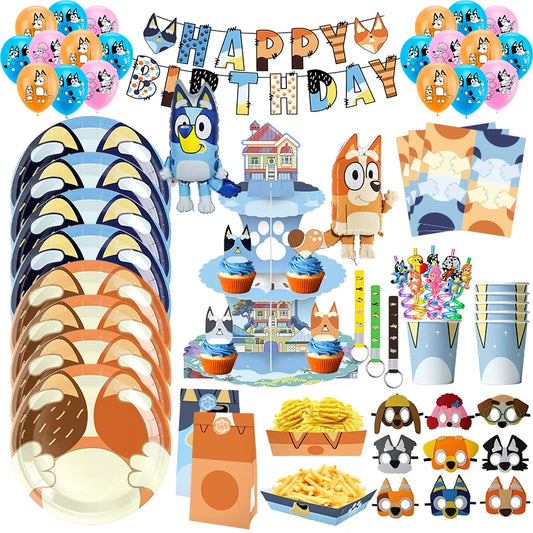 Bluey Geburtstagsdeko Set
