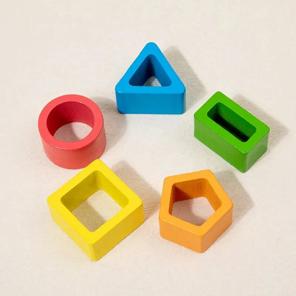 Buntes Montessori Lernspielzeug