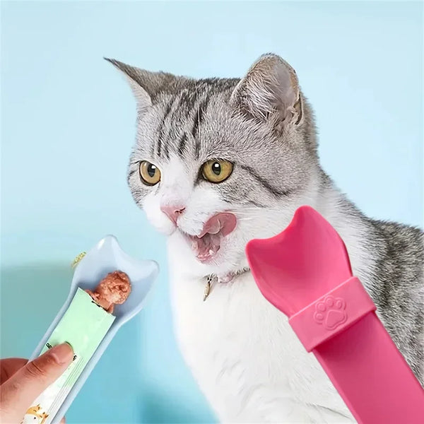 Katzenfutter Squeeze Löffel