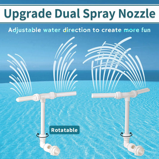Kreativer Pool-Wasserfall Sprinkler